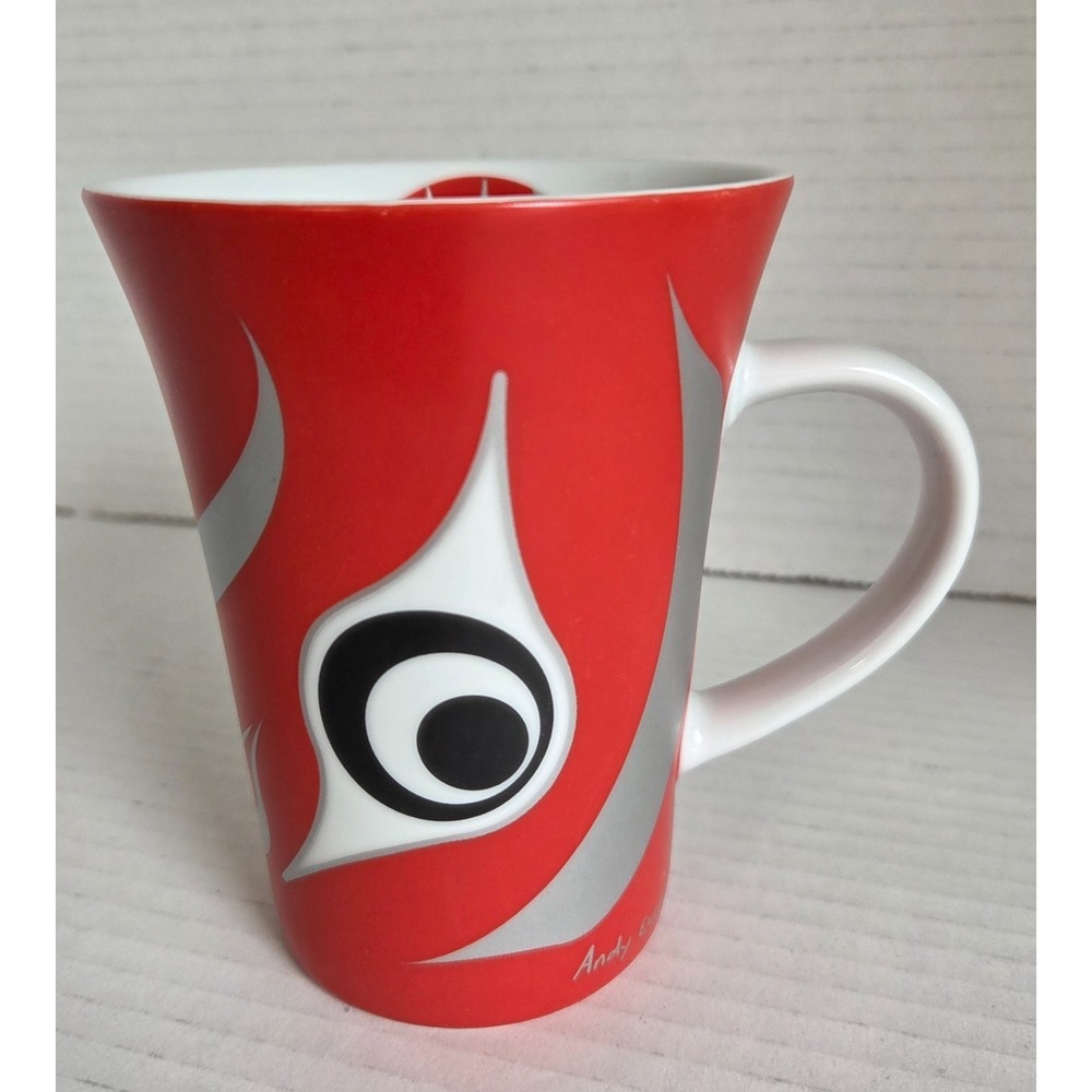 Oscardo Indigenous Art Mug Design by artist Andy Everson Red